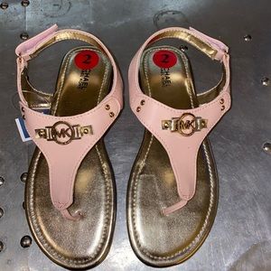 Michael Kors Jayla Girls Pink Sandals